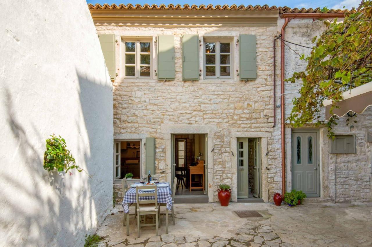 Lakka Stone House 0 Apartment Гайос Екстериор снимка