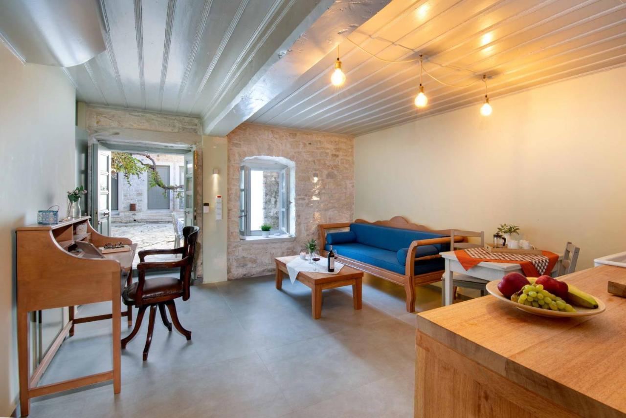 Lakka Stone House 0 Apartment Гайос Екстериор снимка